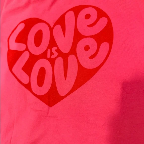 'Love Is Love' Ringer Tee 6T
Winter Water Factory made in Brooklyn - Picture 5 of 8